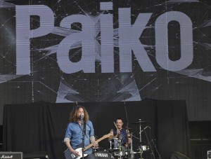 Paiko durante su presentación en el Asunciónico.