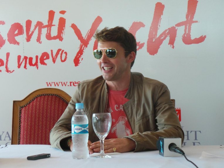 James Blunt en Paraguay.