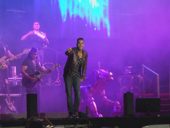 El show de Romeo Santos en Asunción, Paraguay.