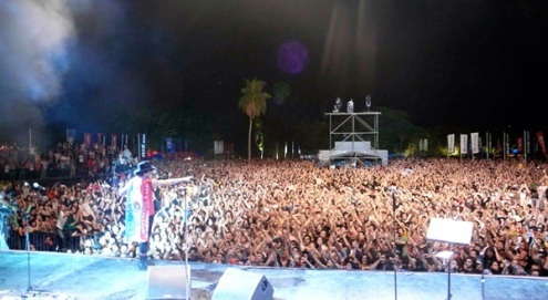 Andrés Calamaro en Rakiura, en 2008.