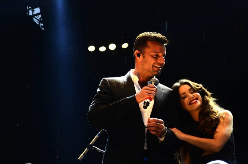 Lali Espósito y Ricky Martin